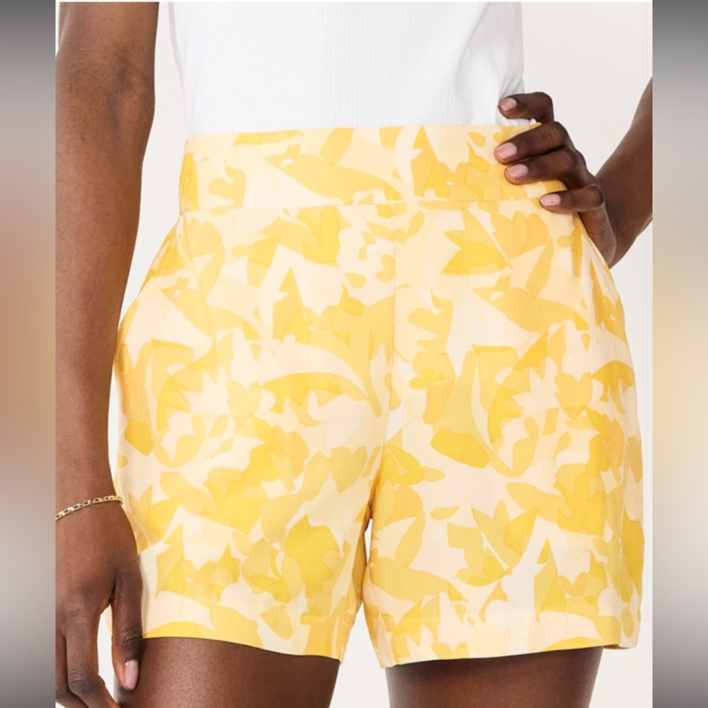 Nine West Mid Rise Pull On Soft Shorts - Picture 1 of 6